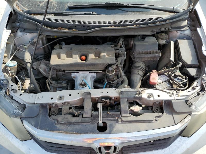 19XFB2F54CE067523 - 2012 HONDA CIVIC LX SILVER photo 11