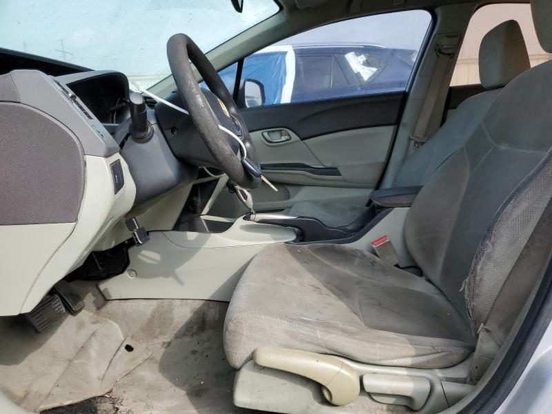 19XFB2F54CE067523 - 2012 HONDA CIVIC LX SILVER photo 7