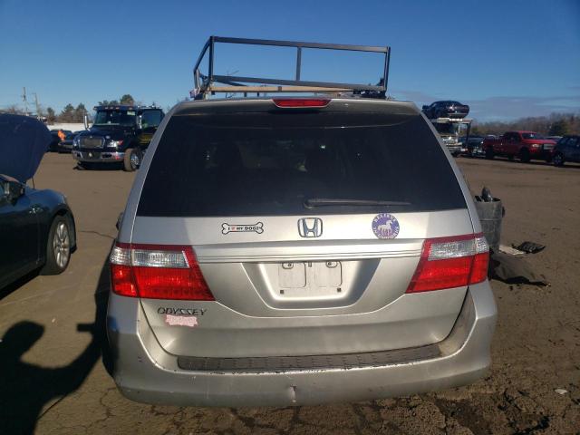 5FNRL38467B103989 - 2007 HONDA ODYSSEY EX SILVER photo 6