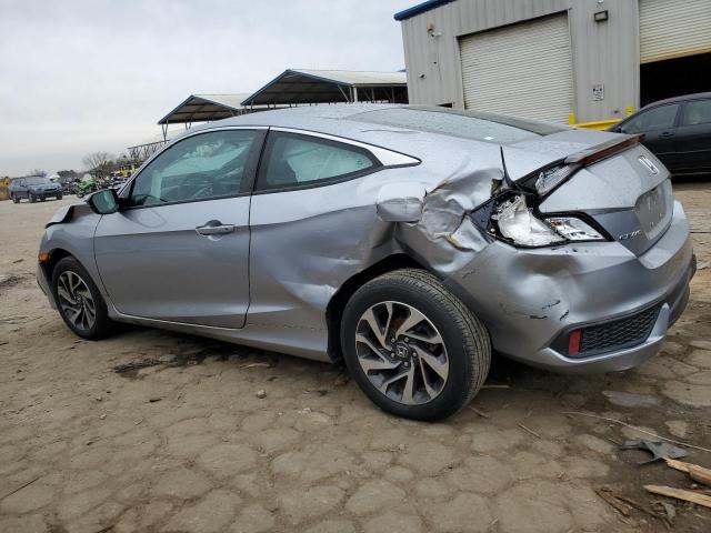 2HGFC4B60KH309879 - 2019 HONDA CIVIC LX SILVER photo 2