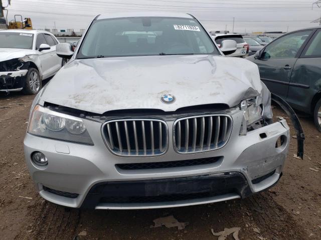 5UXWX9C5XE0D29346 - 2014 BMW X3 XDRIVE28I SILVER photo 5