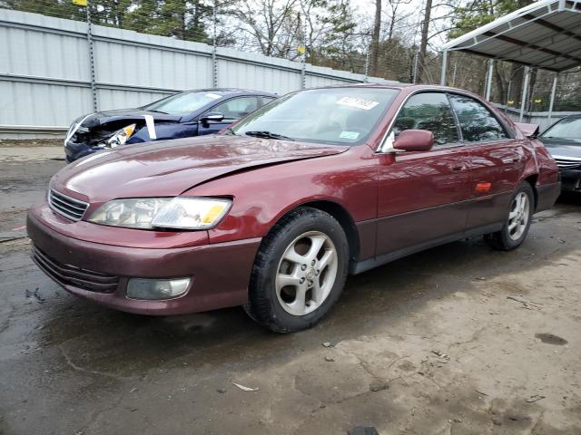 JT8BF28GXY5099427 - 2000 LEXUS ES 300 BURGUNDY photo 1