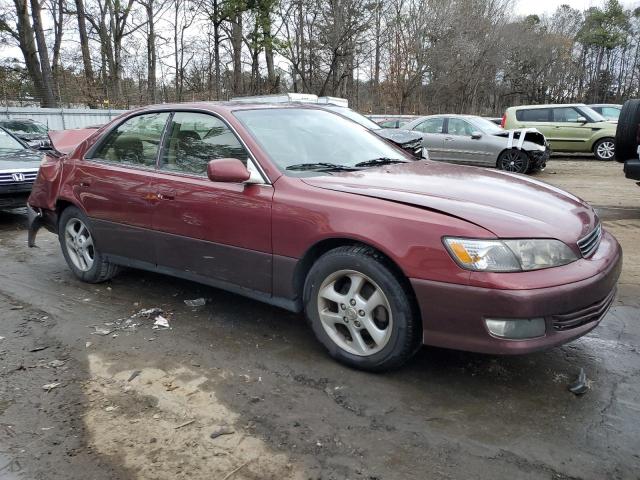 JT8BF28GXY5099427 - 2000 LEXUS ES 300 BURGUNDY photo 4