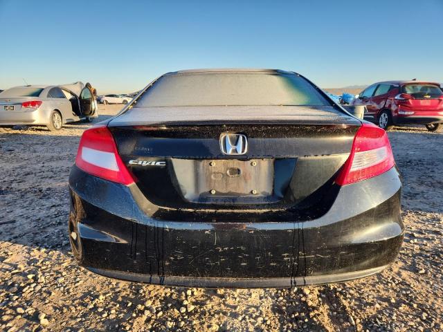 2HGFG3B55DH512453 - 2013 HONDA CIVIC LX BLACK photo 6