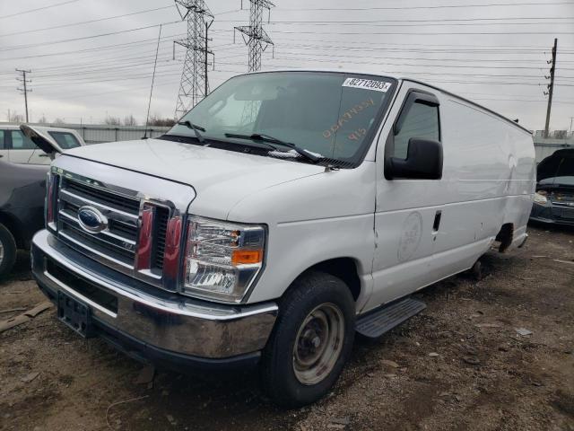 1FTNS1EW5DDA74354 - 2013 FORD ECONOLINE E150 VAN WHITE photo 1