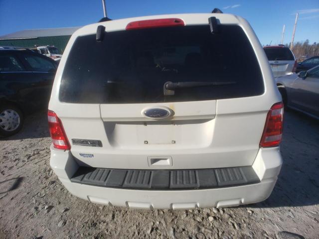 1FMCU9D76AKA35883 - 2010 FORD ESCAPE XLT WHITE photo 6