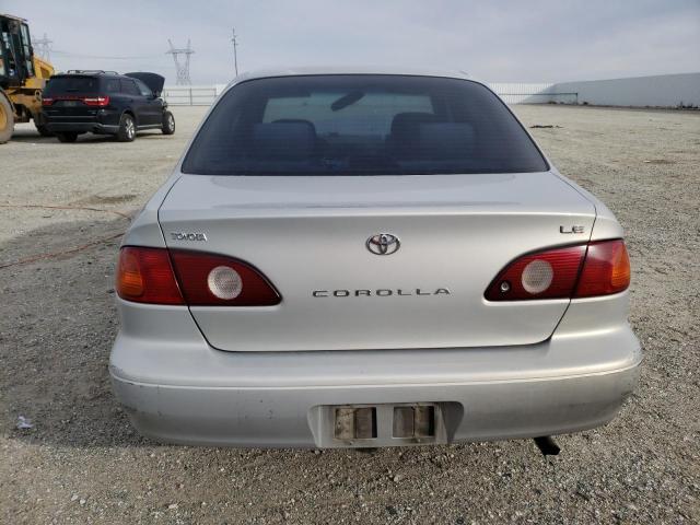 1NXBR12E42Z650664 - 2002 TOYOTA COROLLA CE SILVER photo 6