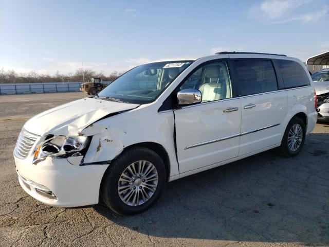 2C4RC1CGXDR535183 - 2013 CHRYSLER TOWN & COU TOURING L WHITE photo 1