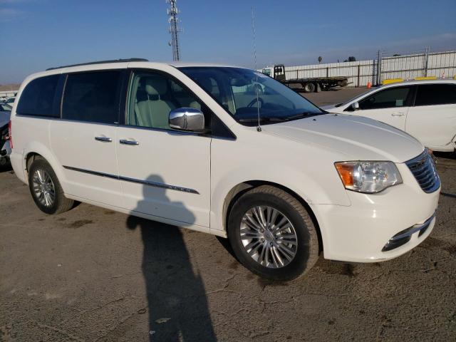 2C4RC1CGXDR535183 - 2013 CHRYSLER TOWN & COU TOURING L WHITE photo 4
