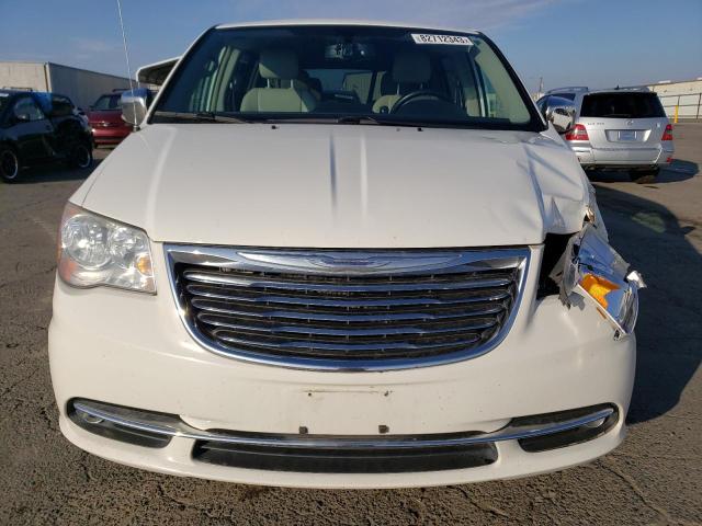 2C4RC1CGXDR535183 - 2013 CHRYSLER TOWN & COU TOURING L WHITE photo 5