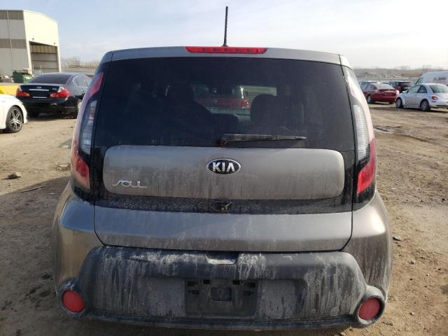 KNDJN2A2XF7170397 - 2015 KIA SOUL GRAY photo 6