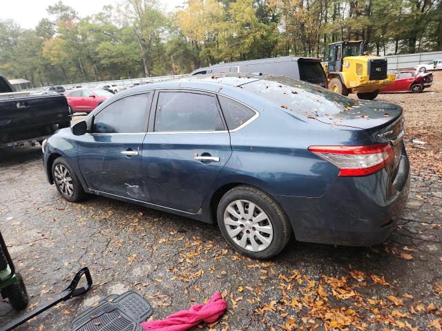 3N1AB7AP3DL613857 - 2013 NISSAN SENTRA S 蓝色 照片 2