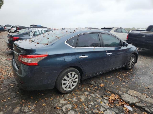 3N1AB7AP3DL613857 - 2013 NISSAN SENTRA S 蓝色 照片 3