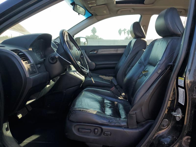 JHLRE38759C015085 - 2009 HONDA CR-V EXL BLACK photo 7