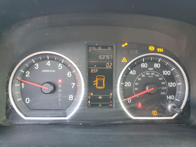 JHLRE38759C015085 - 2009 HONDA CR-V EXL BLACK photo 9