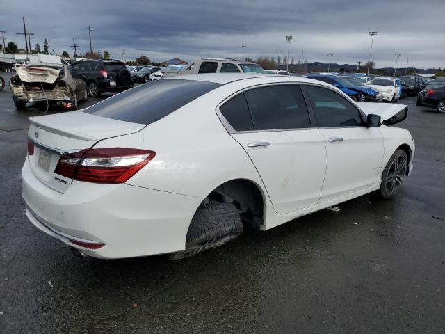 1HGCR2F5XGA173595 - 2016 HONDA ACCORD SPORT WHITE photo 3