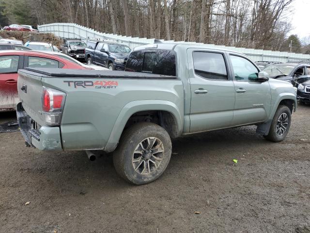 3TMCZ5A5NM464576 - 2022 TOYOTA TACOMA DOU TURQUOISE photo 3