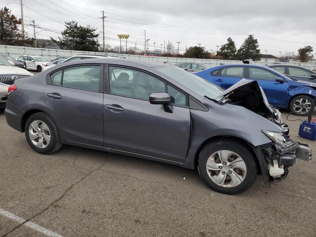 19XFB2F57EE013247 - 2014 HONDA CIVIC LX GRAY photo 4