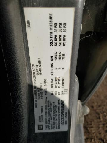 1GCCS13E598154903 - 2009 CHEVROLET COLORADO CHARCOAL photo 12