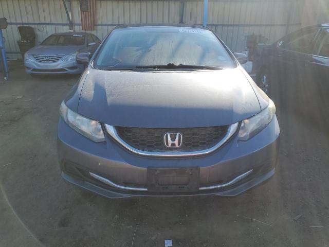 2HGFB2F53FH527183 - 2015 HONDA CIVIC LX GRAY photo 5