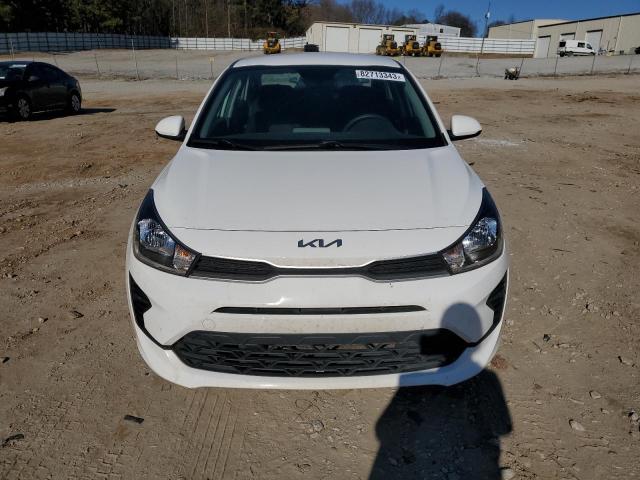 3KPA24AD5NE434226 - 2022 KIA RIO LX WHITE photo 5