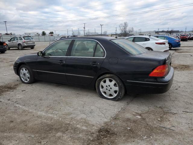 JTHBN30F930099405 - 2003 LEXUS LS 430 BLACK photo 2