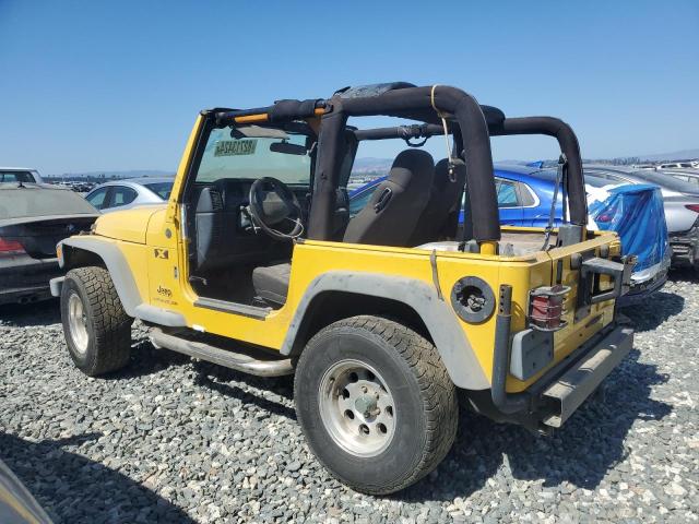 1J4FA39S54P746125 - 2004 JEEP WRANGLER X YELLOW photo 2