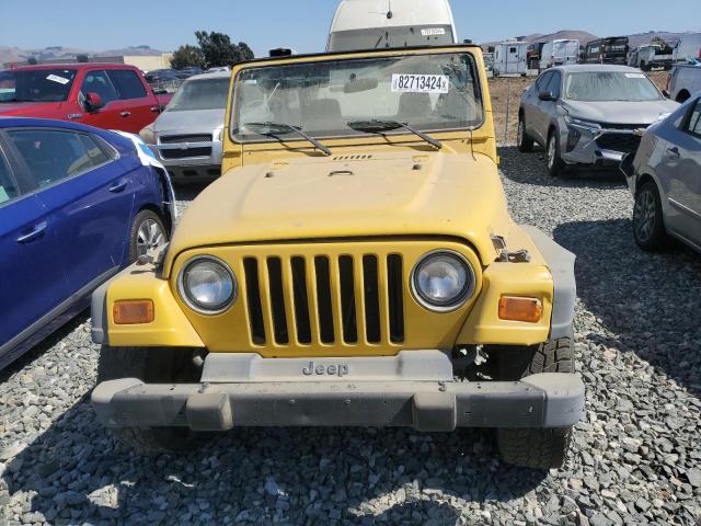 1J4FA39S54P746125 - 2004 JEEP WRANGLER X YELLOW photo 5