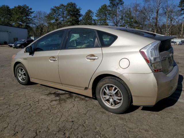 JTDKN3DU2A1145500 - 2010 TOYOTA PRIUS BEIGE photo 2