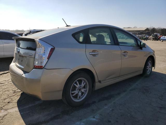 JTDKN3DU2A1145500 - 2010 TOYOTA PRIUS BEIGE photo 3