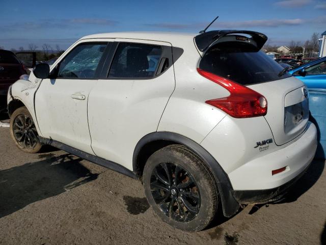 JN8AF5MV2ET482583 - 2014 NISSAN JUKE S WHITE photo 2