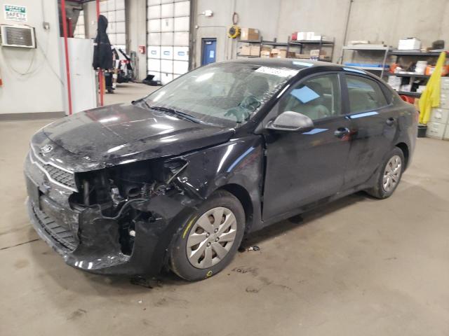 3KPA24AB8JE061000 - 2018 KIA RIO LX BLACK photo 1