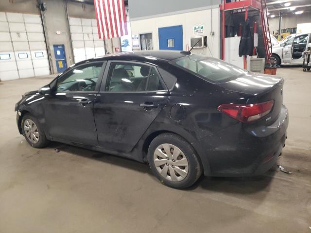 3KPA24AB8JE061000 - 2018 KIA RIO LX BLACK photo 2