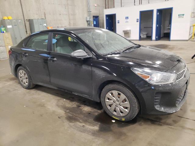 3KPA24AB8JE061000 - 2018 KIA RIO LX BLACK photo 4