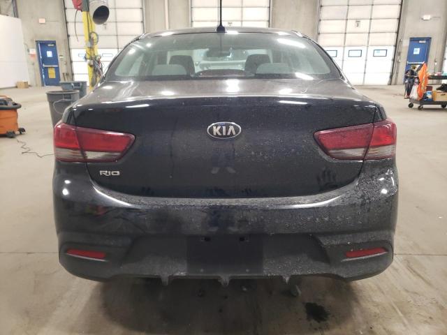 3KPA24AB8JE061000 - 2018 KIA RIO LX BLACK photo 6