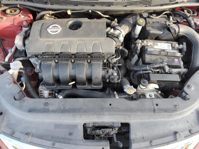 3N1AB7AP8DL729619 - 2013 NISSAN SENTRA S BURGUNDY photo 11