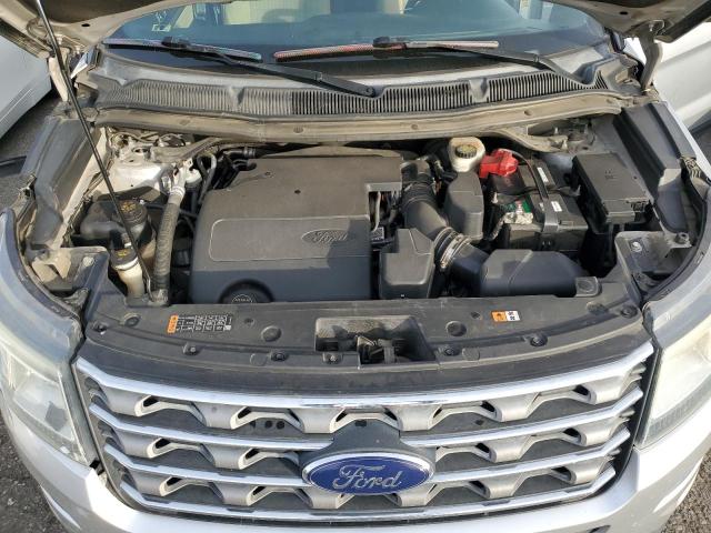 1FM5K7B80GGA85804 - 2016 FORD EXPLORER SILVER photo 11