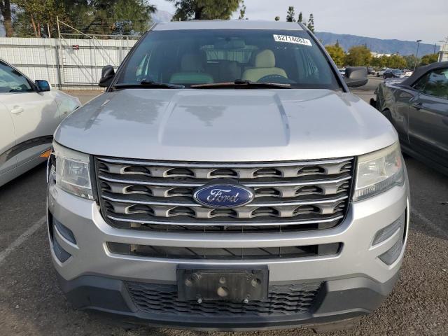 1FM5K7B80GGA85804 - 2016 FORD EXPLORER SILVER photo 5