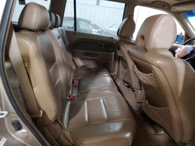 5FNYF18526B030604 - 2006 HONDA PILOT EX GOLD photo 11