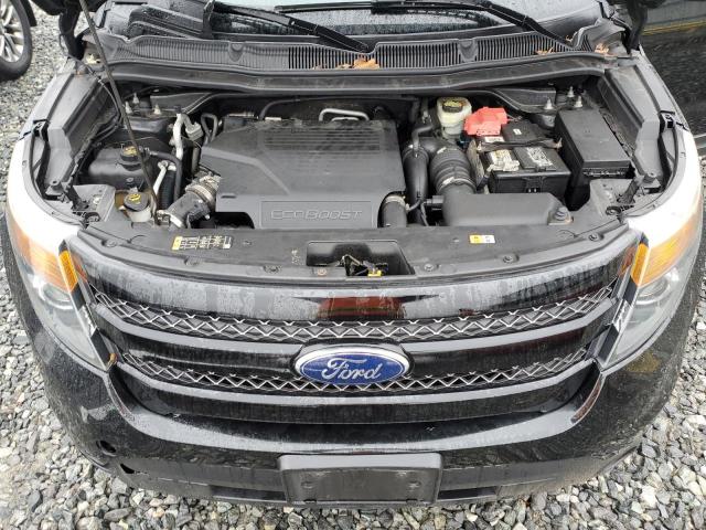 1FM5K8GT7FGA43731 - 2015 FORD EXPLORER SPORT Қара фото 12