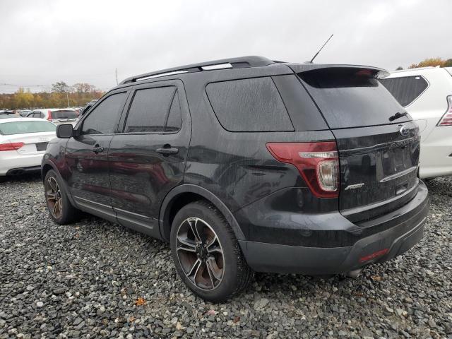 1FM5K8GT7FGA43731 - 2015 FORD EXPLORER SPORT Қара фото 2