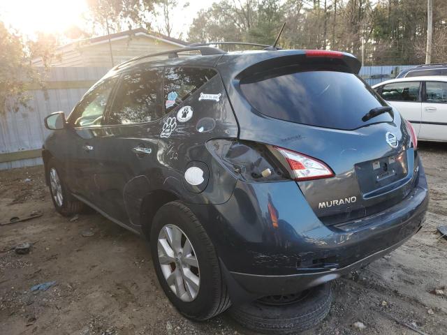 JN8AZ1MW3BW179413 - 2011 NISSAN MURANO S BLUE photo 2