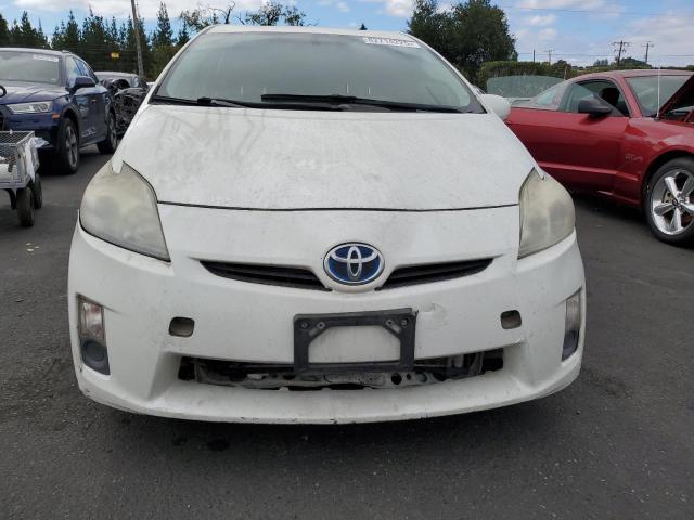JTDKN3DU5B0326436 - 2011 TOYOTA PRIUS WHITE photo 5