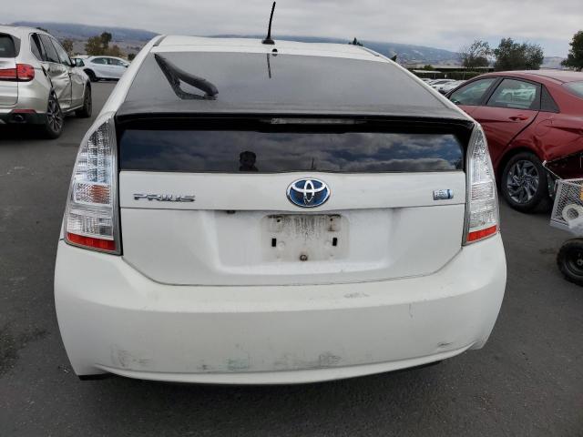 JTDKN3DU5B0326436 - 2011 TOYOTA PRIUS WHITE photo 6