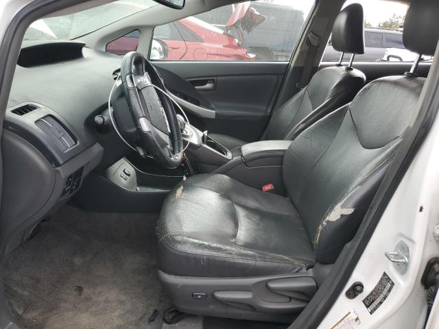 JTDKN3DU5B0326436 - 2011 TOYOTA PRIUS WHITE photo 7