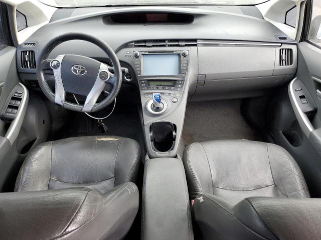 JTDKN3DU5B0326436 - 2011 TOYOTA PRIUS WHITE photo 8