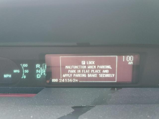 JTDKN3DU5B0326436 - 2011 TOYOTA PRIUS WHITE photo 9