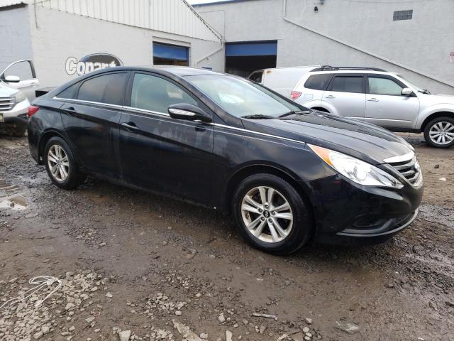 5NPEB4AC4EH943387 - 2014 HYUNDAI SONATA GLS BLACK photo 4