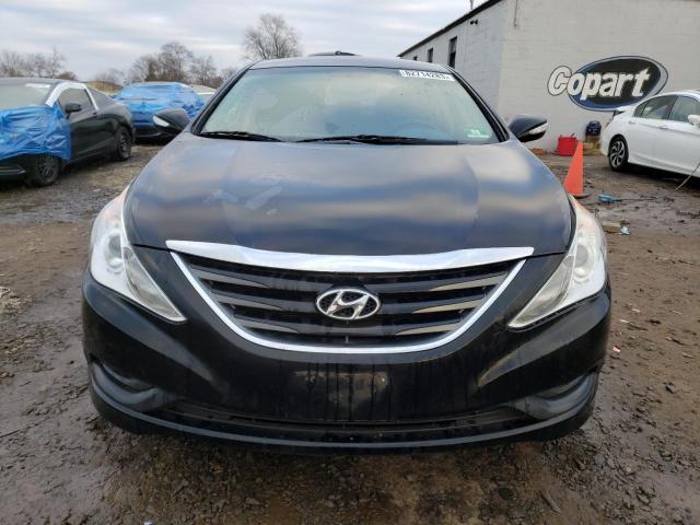 5NPEB4AC4EH943387 - 2014 HYUNDAI SONATA GLS BLACK photo 5