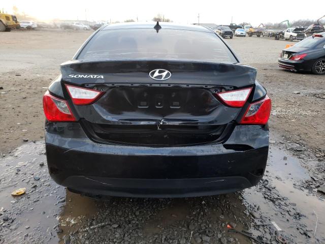 5NPEB4AC4EH943387 - 2014 HYUNDAI SONATA GLS BLACK photo 6